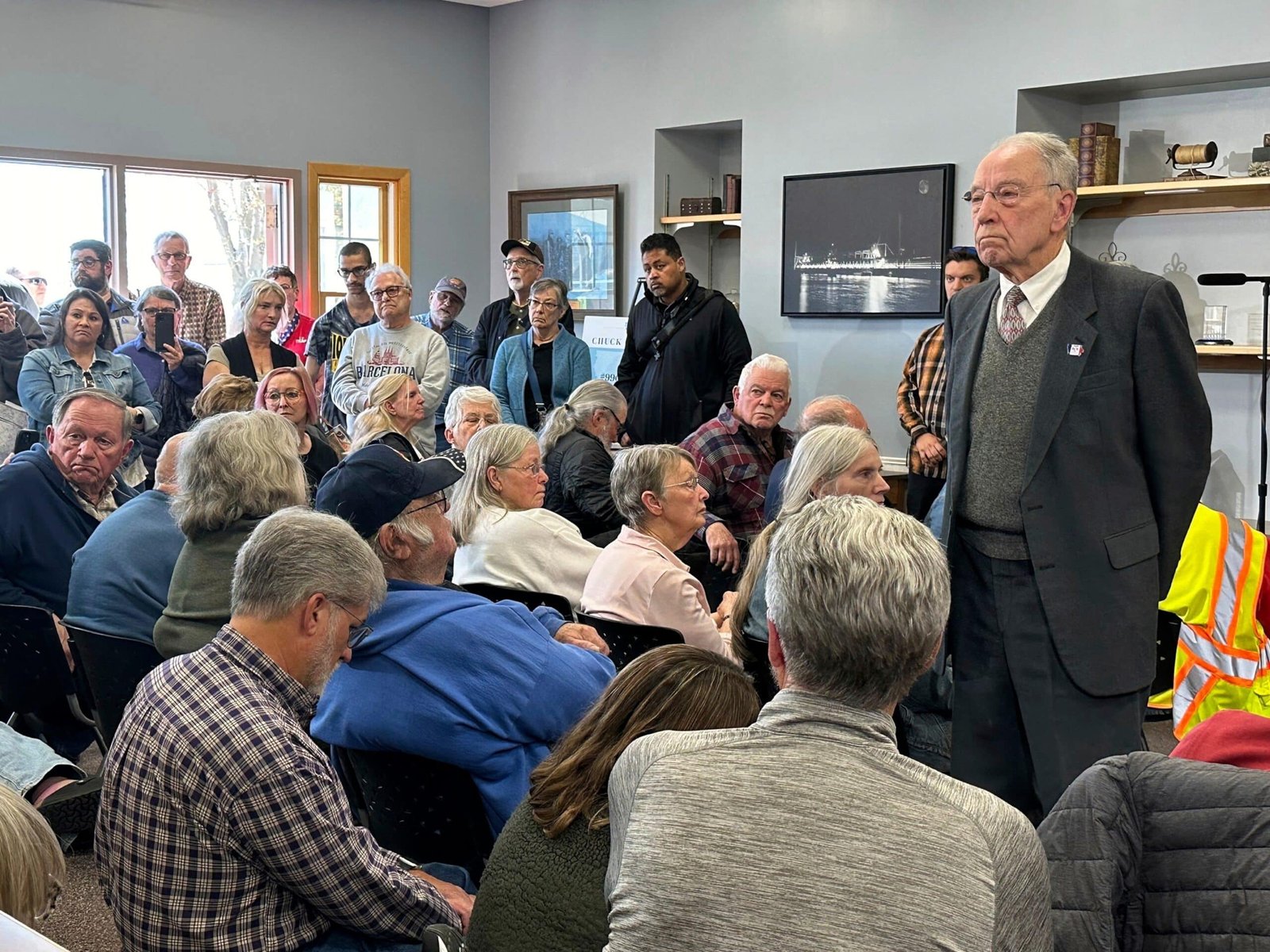 The Grassley Republican Party Senator puts another ear in the Iowa City Council
