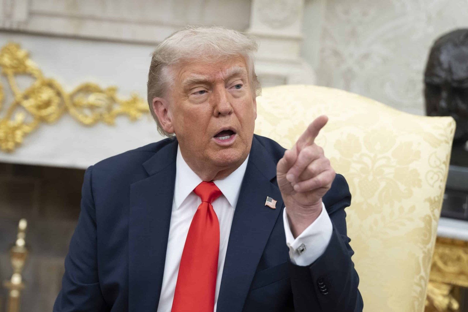 Trump doubles the claims, without evidence, that Biden attendees used automatically illegally